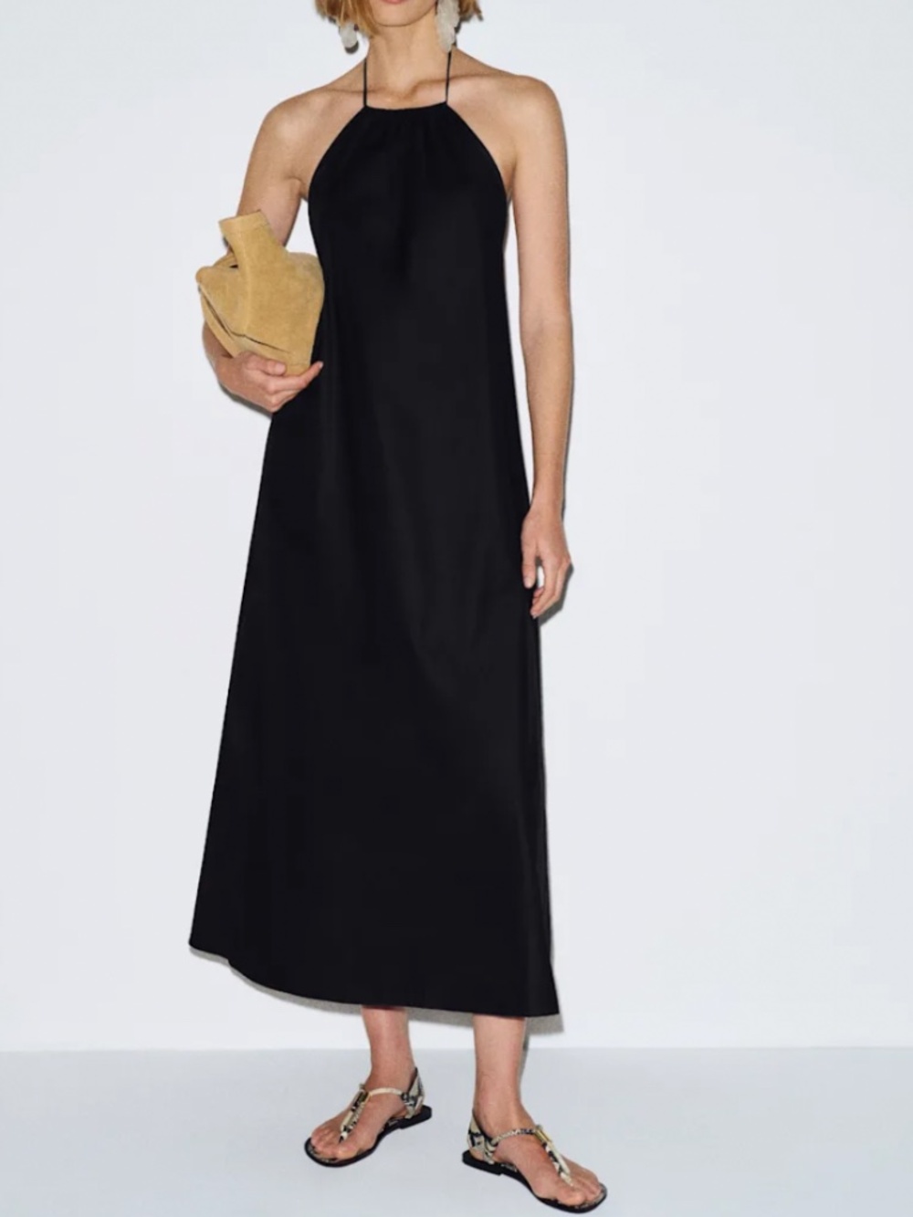 Reformation Welsh Dress Black - Size M